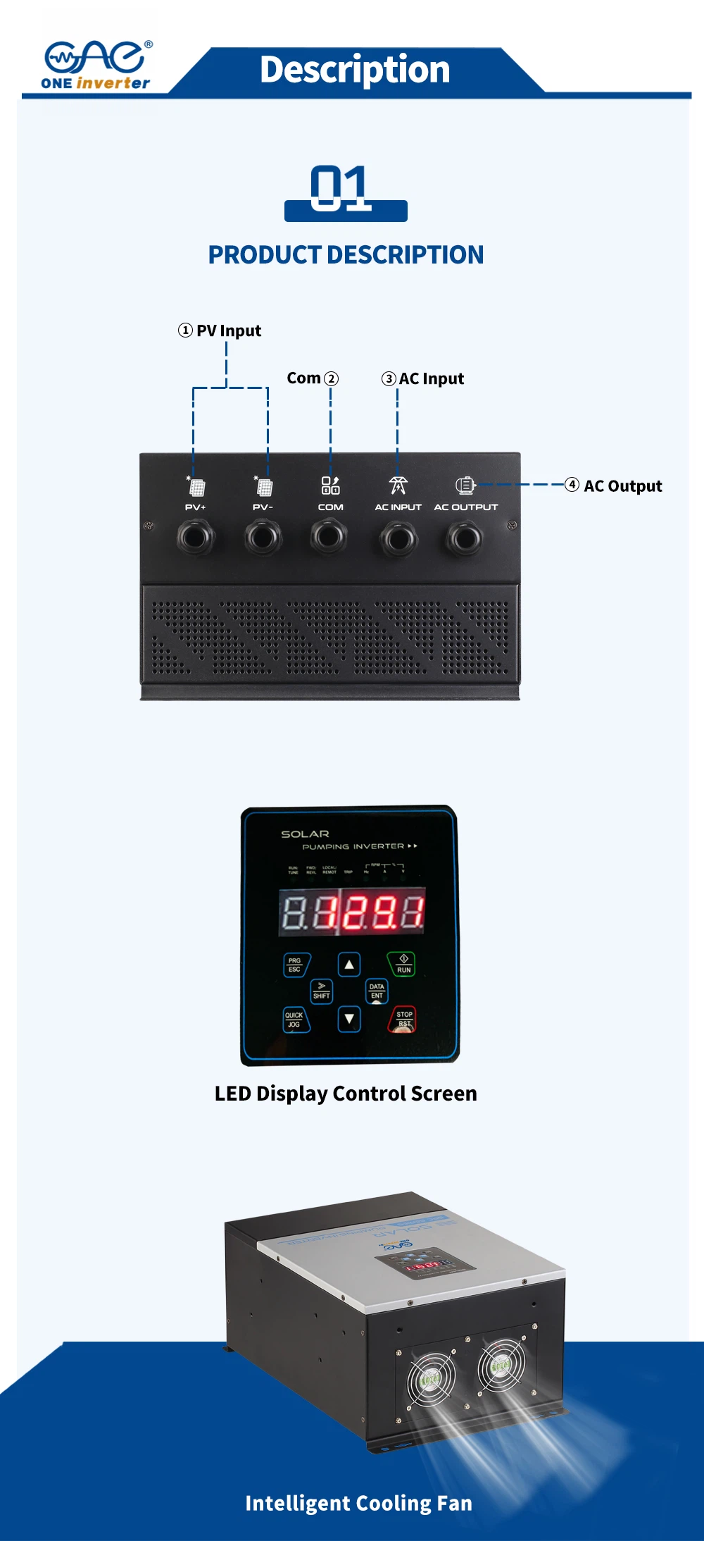single phase pump inverter