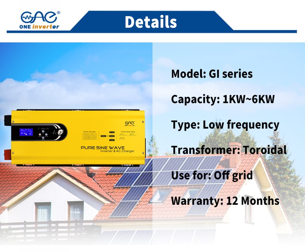 6kv Power Smart Inverter 24 V Dc 220 V Ac Converter 6kv Power Smart Inverter 24 V Dc 220 V Ac Converter