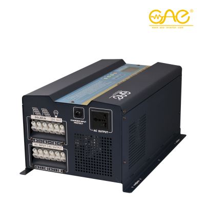 ハイブリッドソーラーパワーインバーター3kw24V / 48V MPPTコントローラー30A付き（AC充電0-35A調整可能）